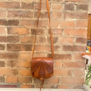 Handmade leather purse from Portugal